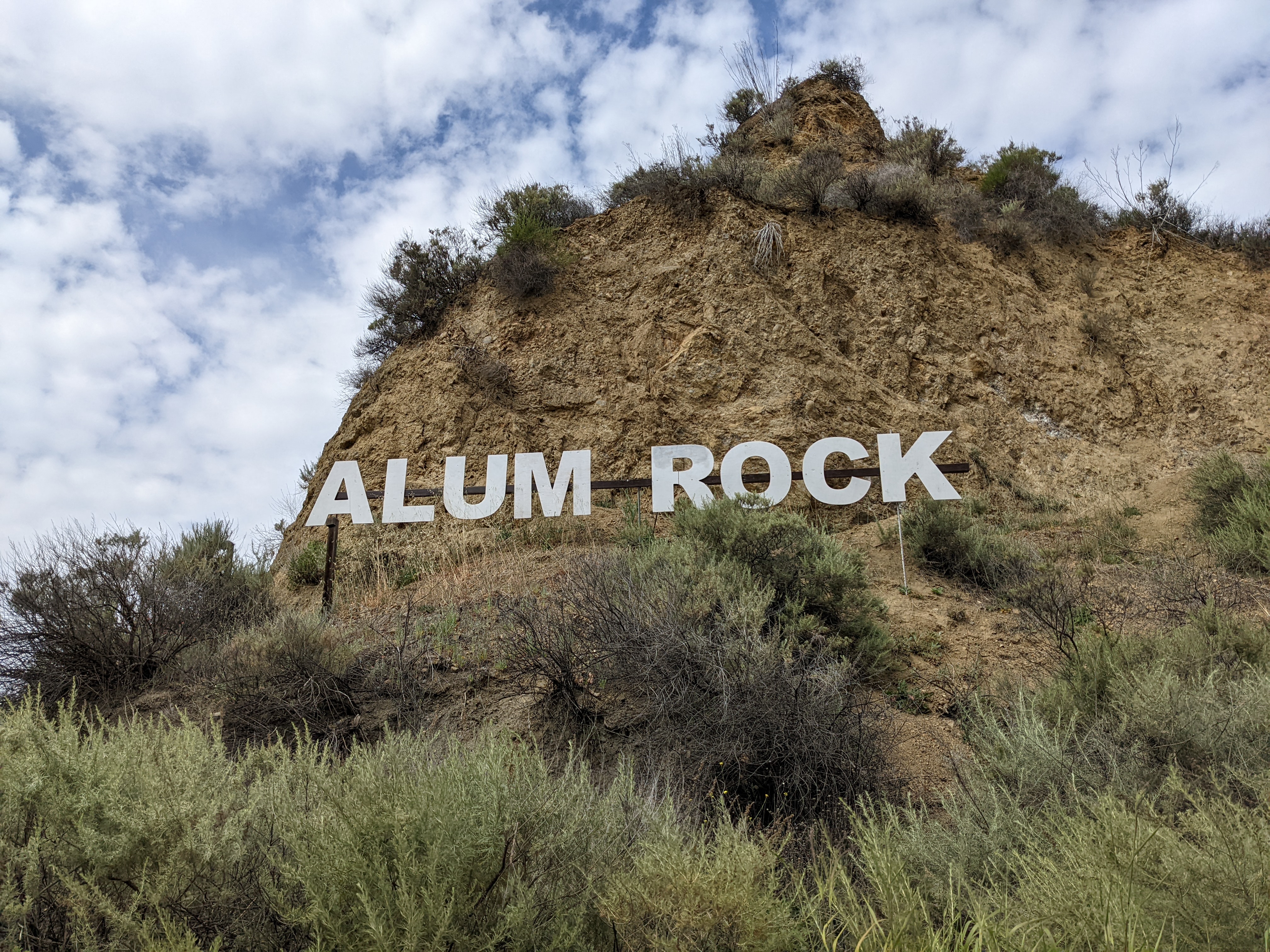 Alum Rock sign